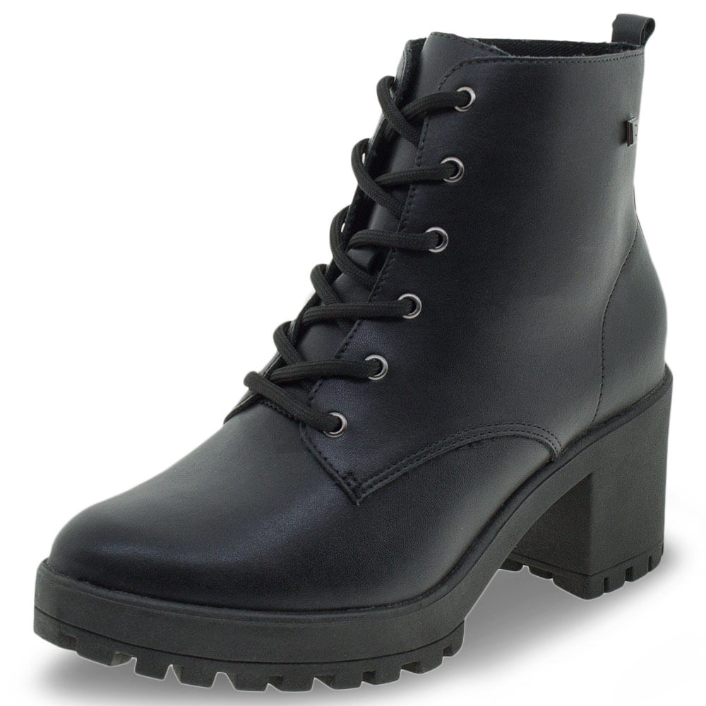 Bota Feminina Coturno Ramarim 1956101 Preto cloviscalcados