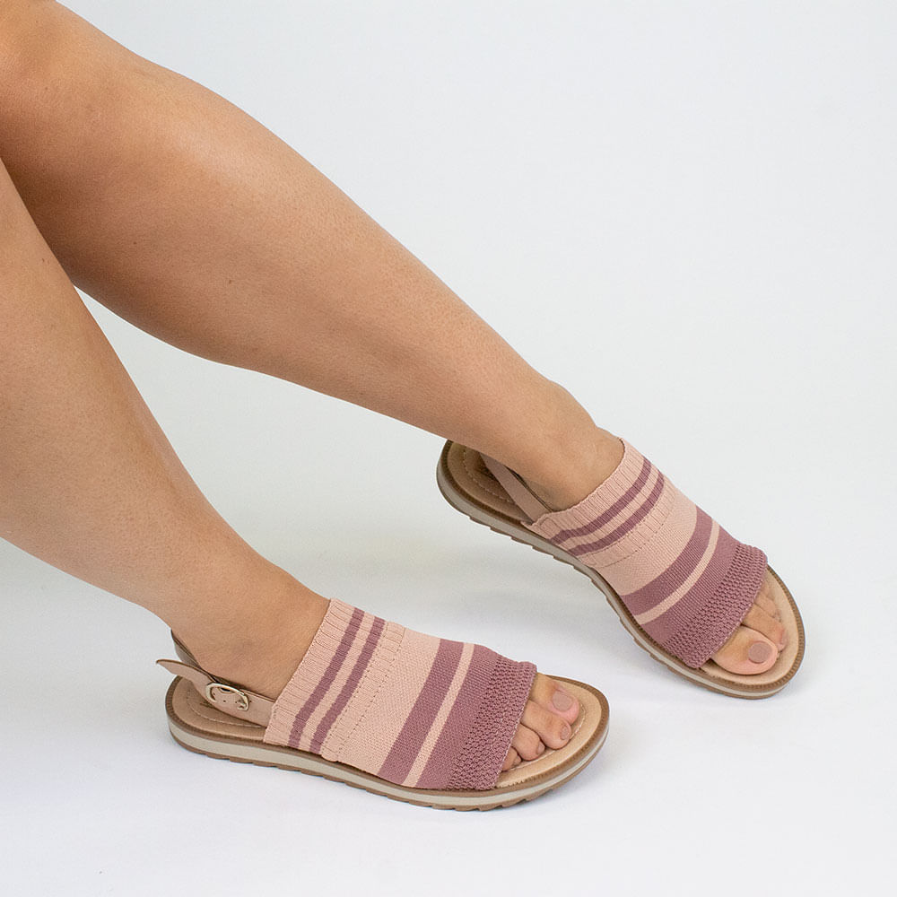 Sandália Feminina Rasteira Dakota Z3811 ROSA 34