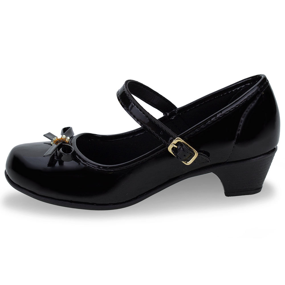 Sapato Infantil Feminino Bonekinha 31001 cloviscalcados - Main Image