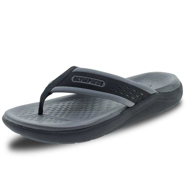 Chinelo Masculino Olympikus - 921 PRETO/CINZA 37/38