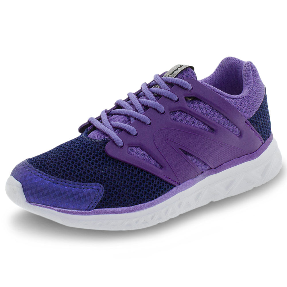 Tênis Shine Rainha - 4200335 Roxo | Clovis Calçados
