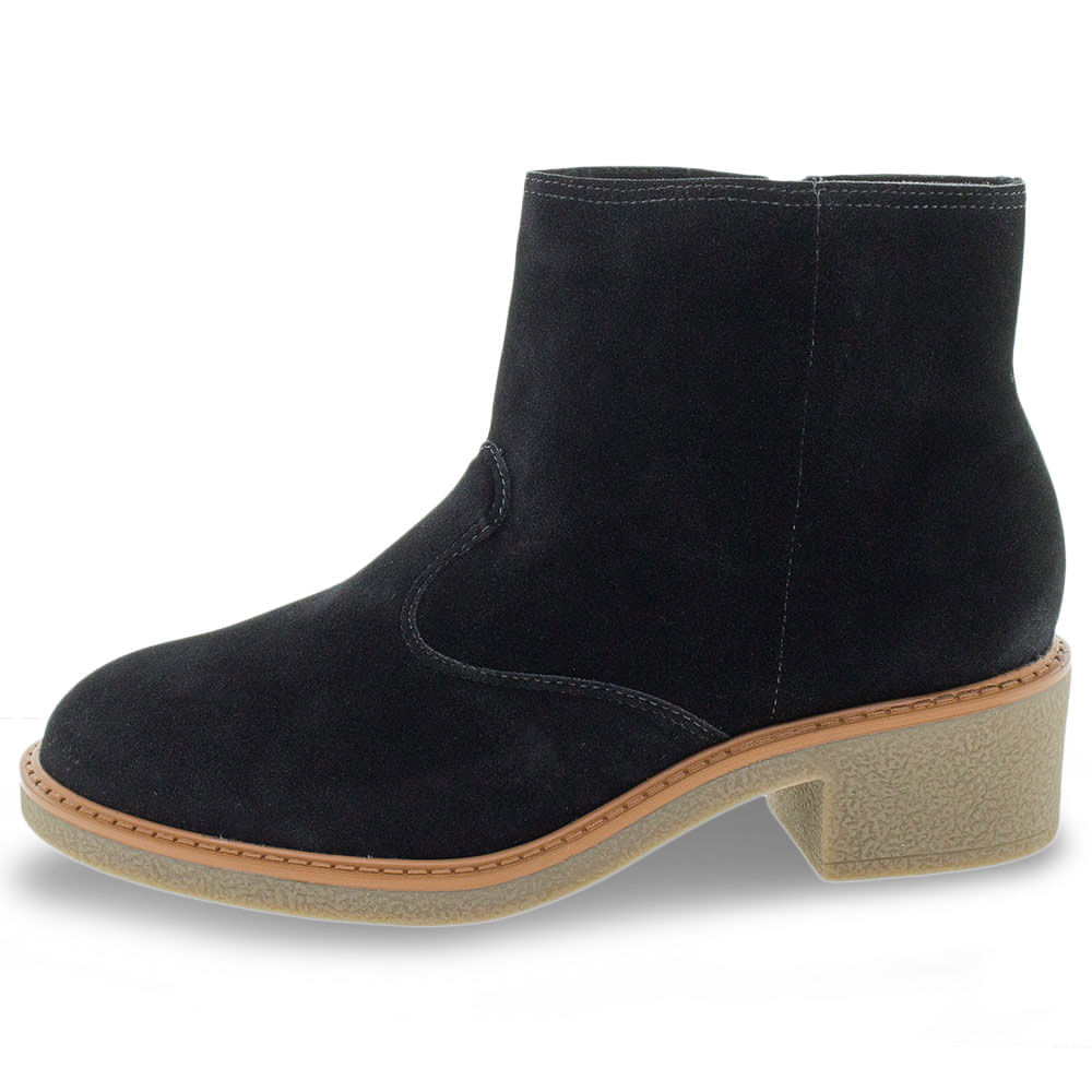Bota Feminina Cano Baixo Moleca 5324100 cloviscalcados