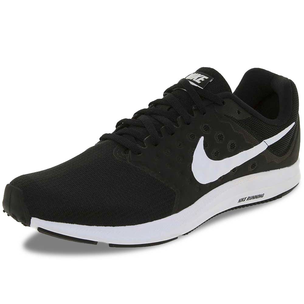 Tênis Masculino Downshifter Preto/Branco Nike 852459