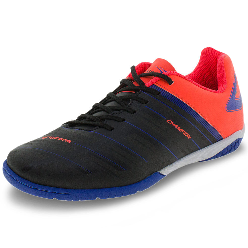 Chuteira Masculina Futsal Champion 6 Topper - 4200394 Preto