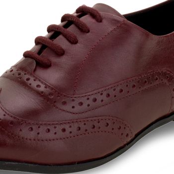 sapato oxford vinho