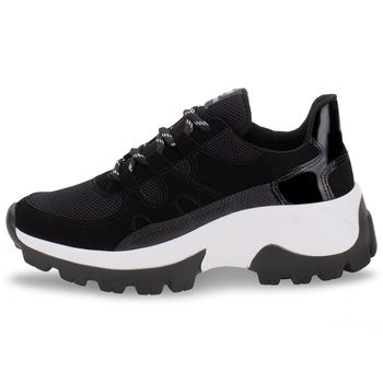tenis via marte chunky preto