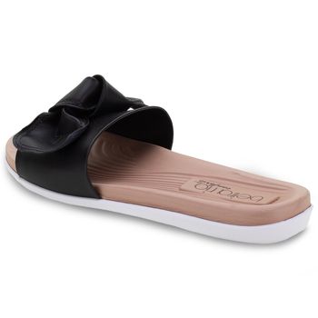 Chinelo Feminino Multi/Preto Beira Rio - 8360100 - Clovis Atacado