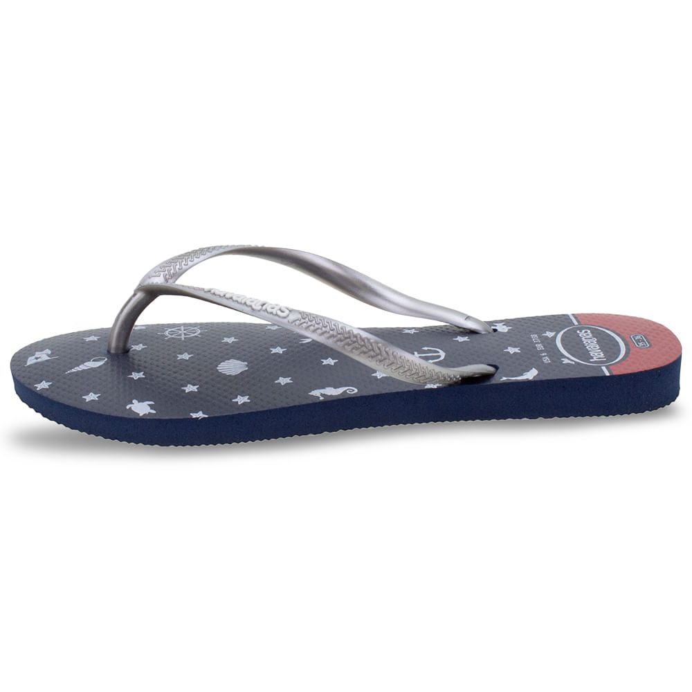 havaianas slim nautical