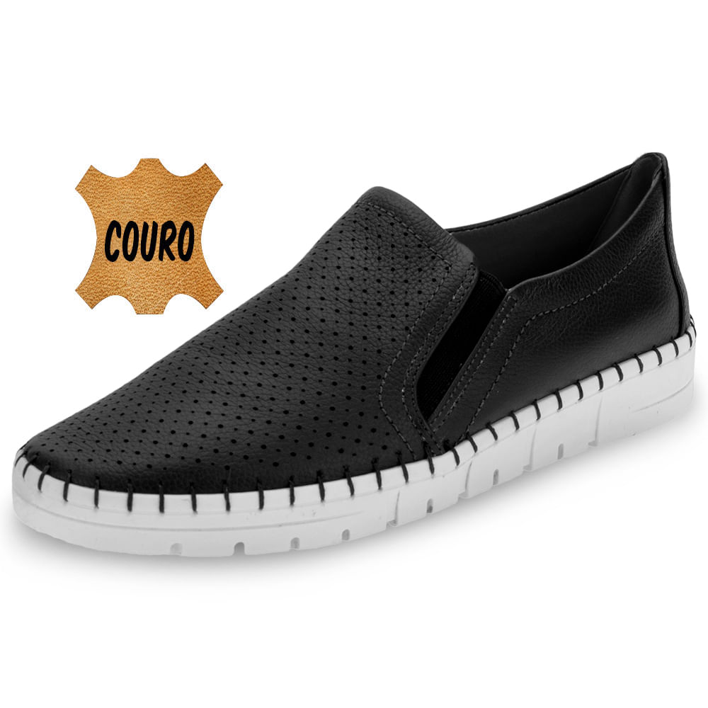 Tênis Feminino Casual Usaflex Ad3603 Preto cloviscalcados