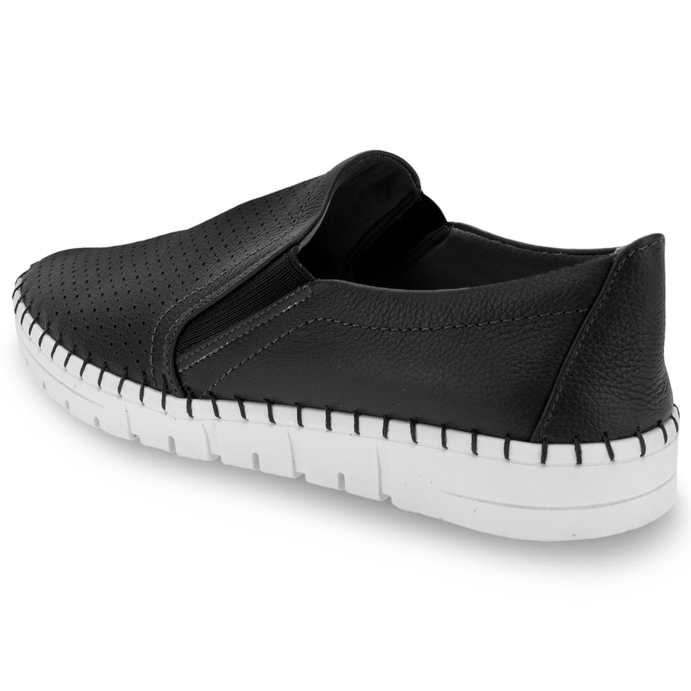 Tênis Feminino Casual Usaflex Ad3603 Preto cloviscalcados