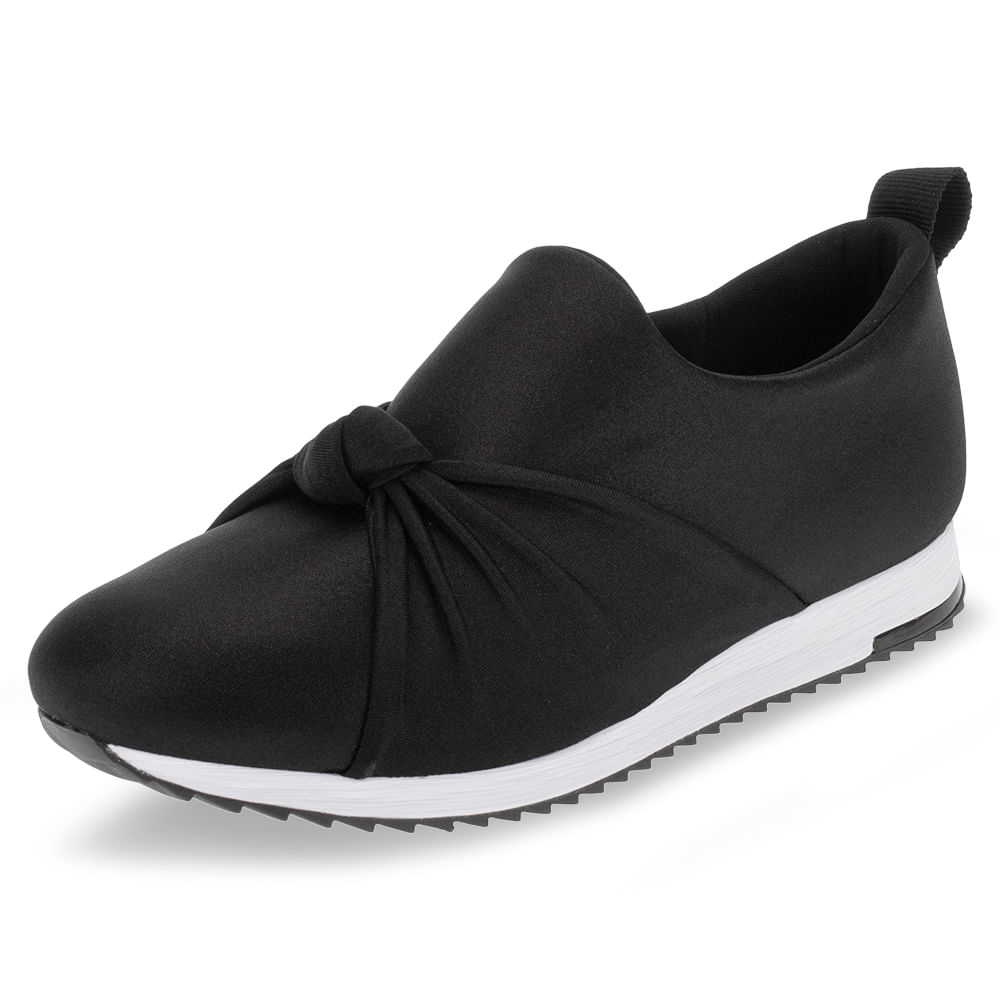 Tênis Feminino Casual Usaflex AC7608 PRETO 34 - Main Image