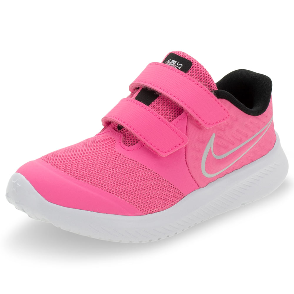 Tênis infantil nike star fashion runner menina