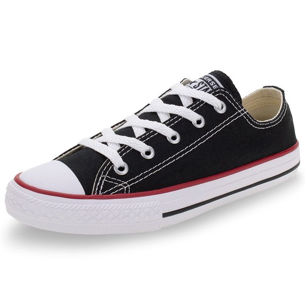 Tênis Infantil Chuck Taylor Converse All Star - CK0002 PRETO 26