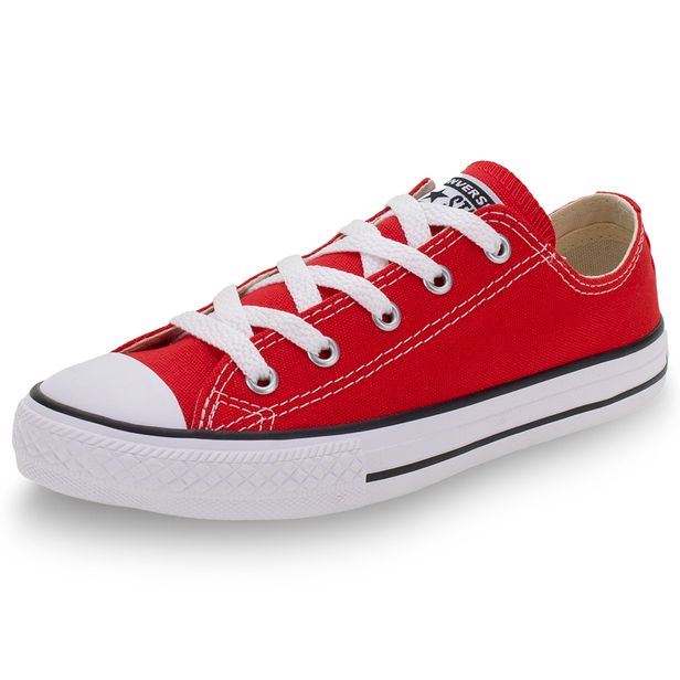 Tênis Infantil Chuck Taylor Converse All Star - CK0002 VERMELHO 27