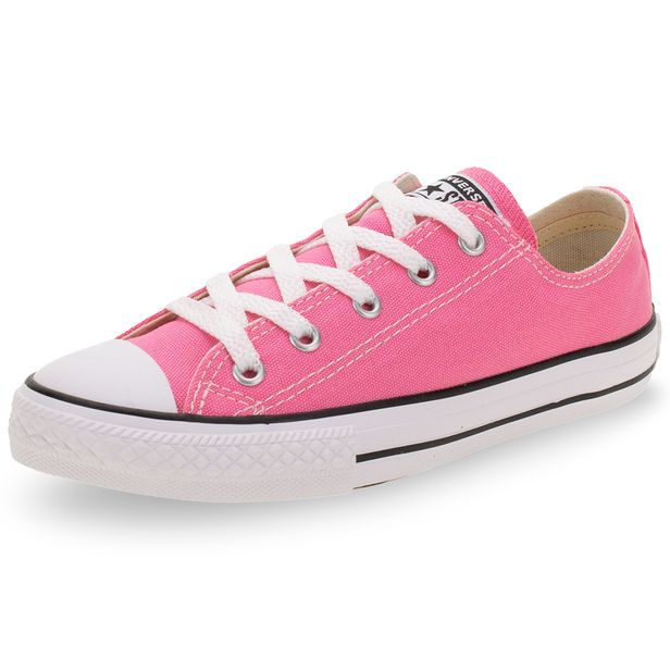 Tênis Infantil Chuck Taylor Converse All Star - CK0002 ROSA 27