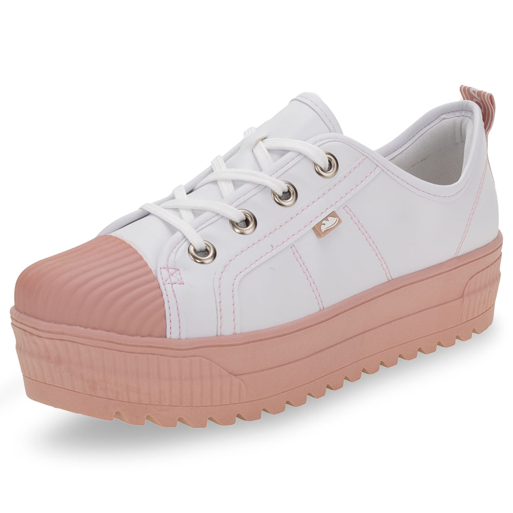 Tênis Casual Tenis Flatform Dakota Rosa Tênis Feminino Dakota
