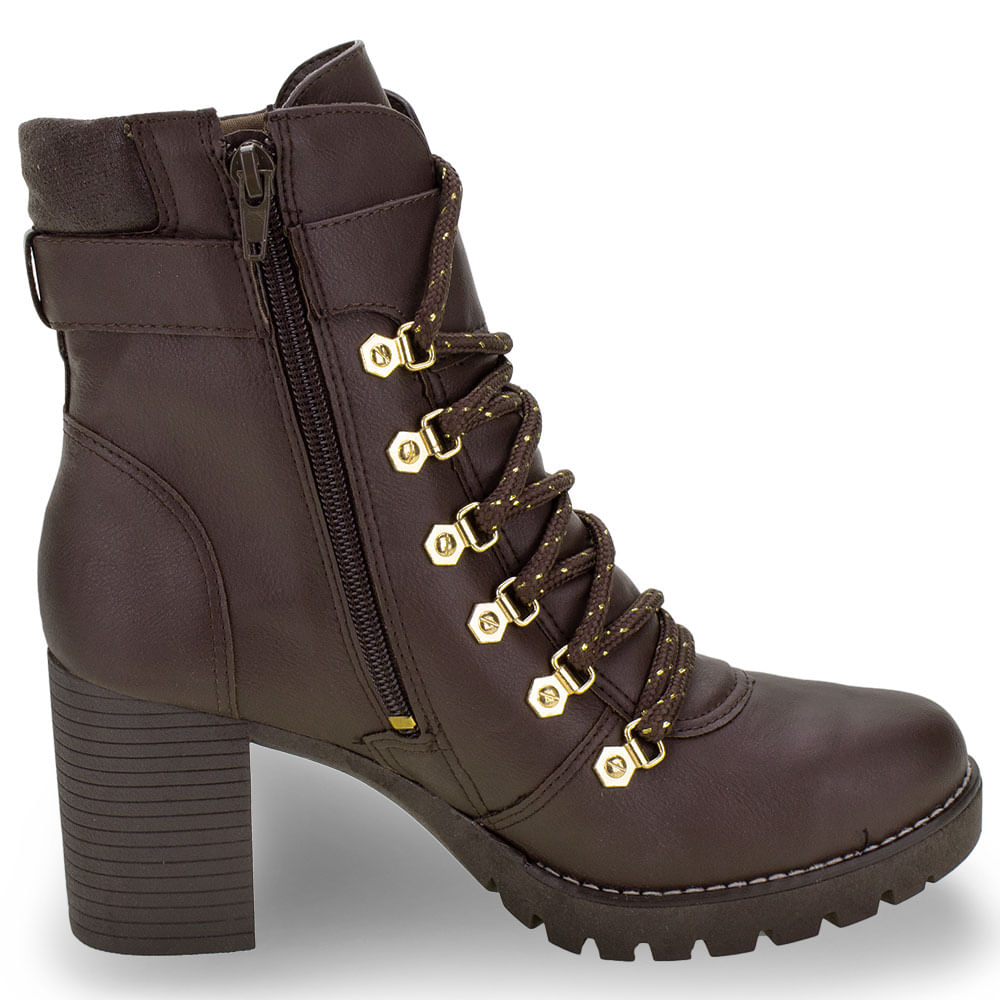 Bota Feminina Coturno Mississipi Q1751 cloviscalcados