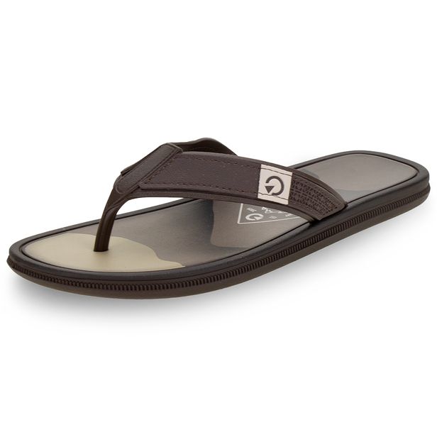 Chinelo Masculino Maiorca II Cartago - 11022 CASTANHO 40