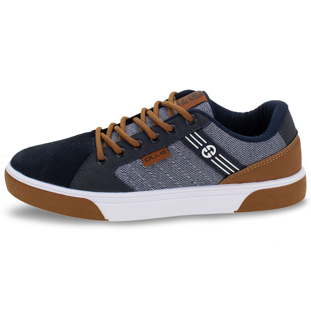 Ollie ênis Masculino Sonic Ollie - 600 Azul/cinza | Clovis Calçados