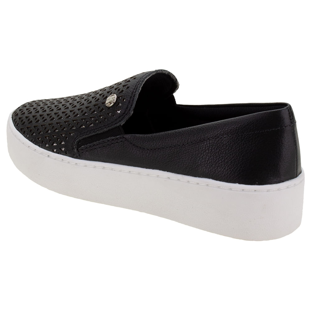 Tênis Feminino Slip On Bottero 322302 Preto cloviscalcados