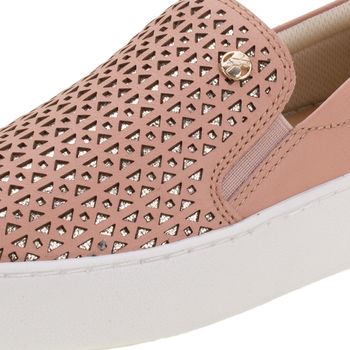 Slip on couro hot sale bottero snake feminino