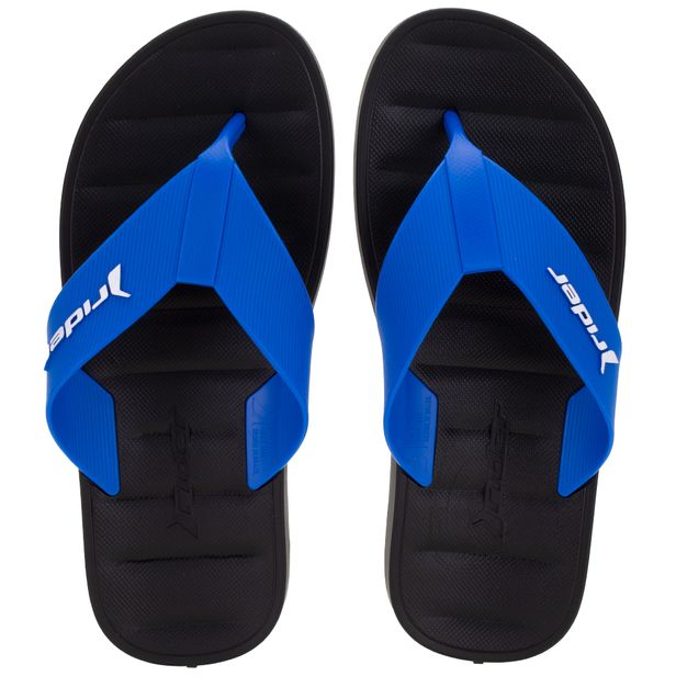 Chinelo Masculino Free Rider - 11679 PRETO/AZUL 41