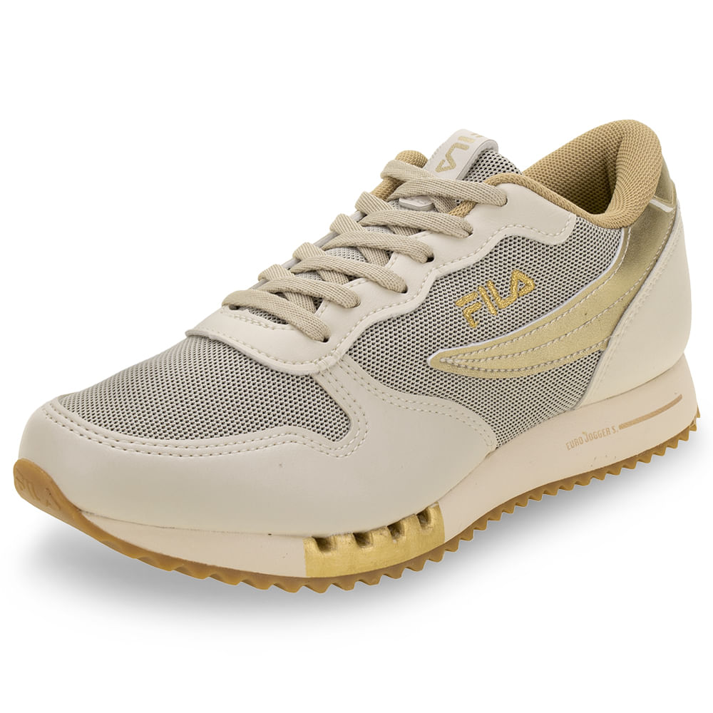 Tênis Feminino Euro Jogger Sport Fila 51U335X BEGE 38