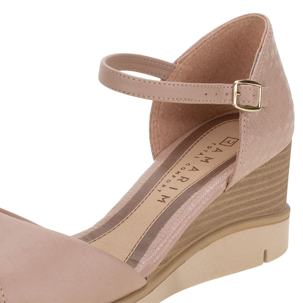 HOT Salto Anabela Sandalia Anabela Ramarim Salto Anabela