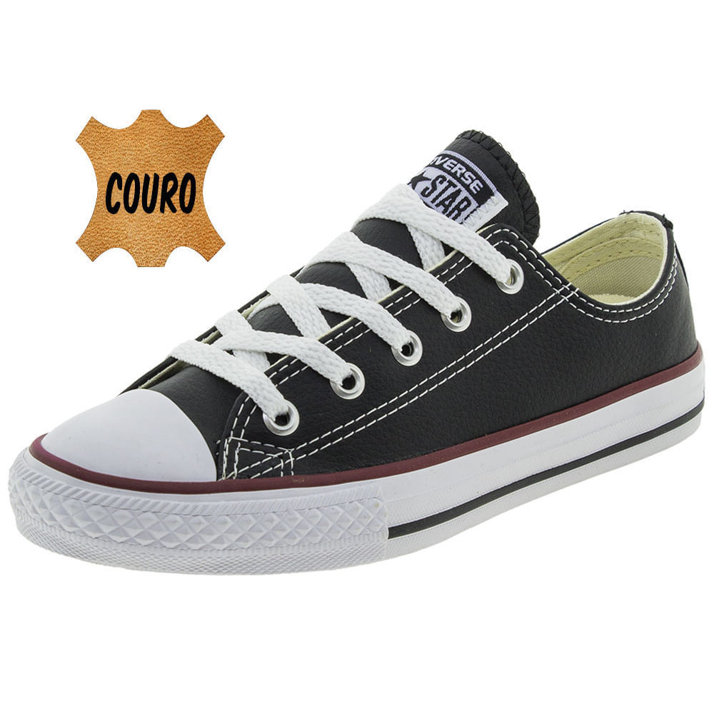 Tênis Infantil Masculino Preto Converse All Star CK0420