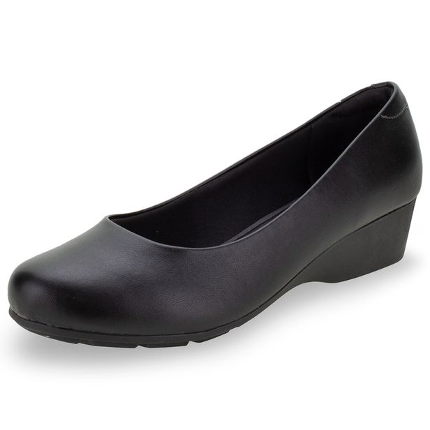 Sapato Feminino Anabela Modare - 7014200 PRETO 01 35