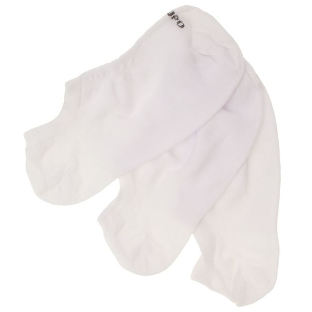 Kit com 3 Pares de Meias Sortidas Invisível Lupo - 32700 BRANCO 01 41/44