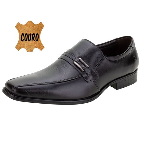 Sapato Social Masculino Democrata Aspen Csg Preto - Passarela