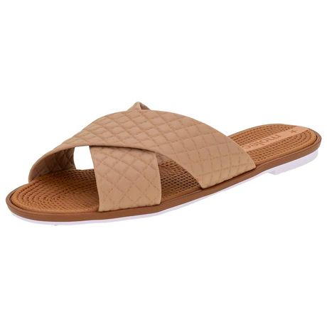 Rasteira Feminina Conforto Laco Moleca 5443105 Preto | Godiva Calçados