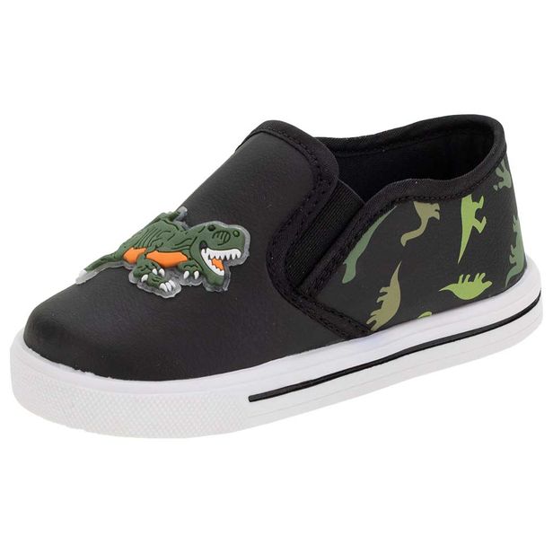 Tênis Infantil Masculino Lindo Jú - 15522 PRETO 22