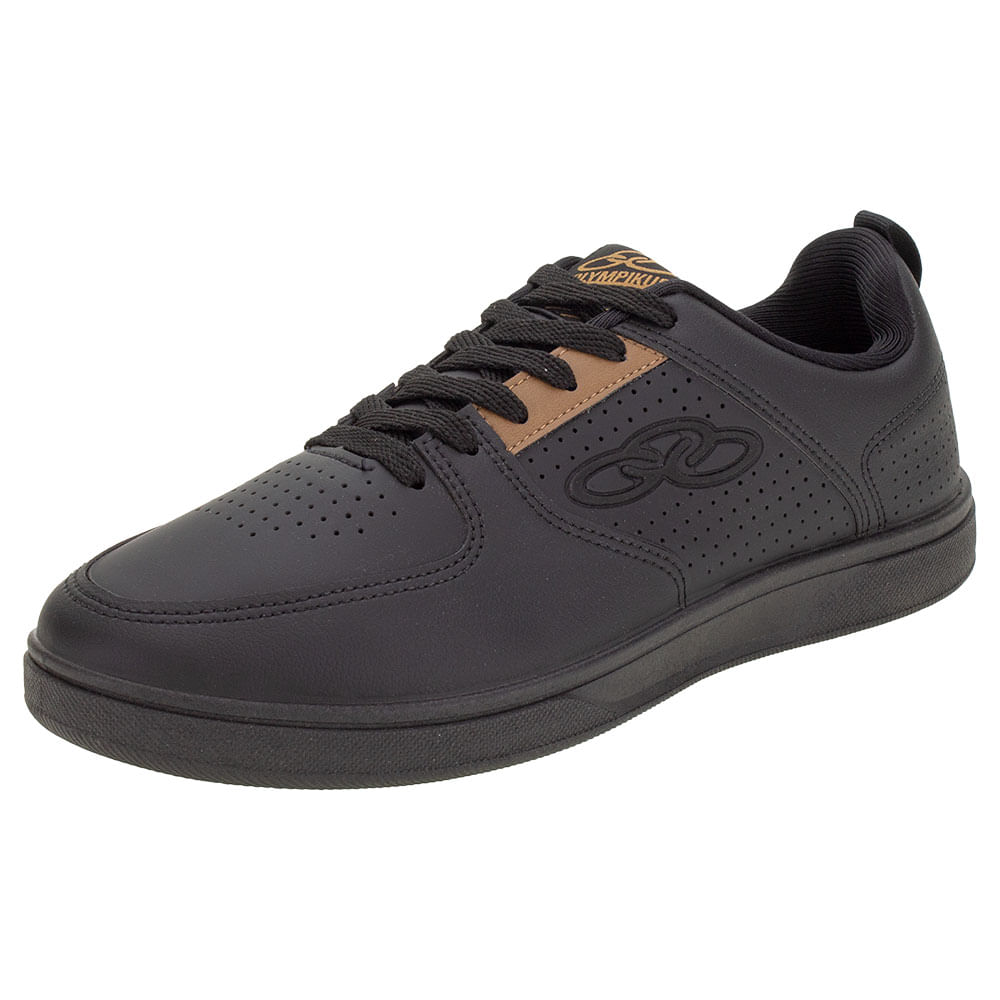 Tênis Masculino Drift Preto Olympikus - 509 - cloviscalcados