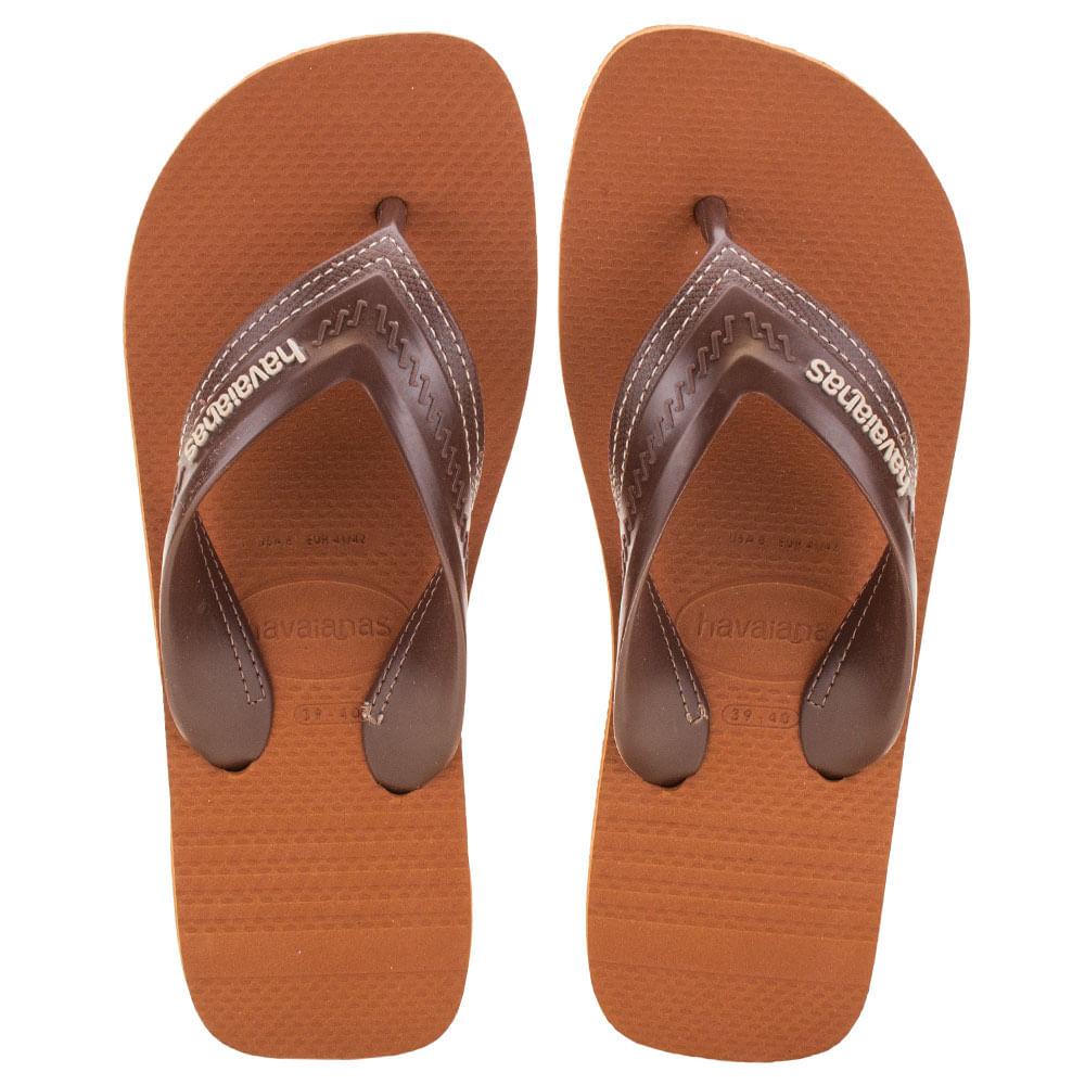 Chinelo Masculino Hybrid Be Havaianas 4145752 CAFÉ 37/38