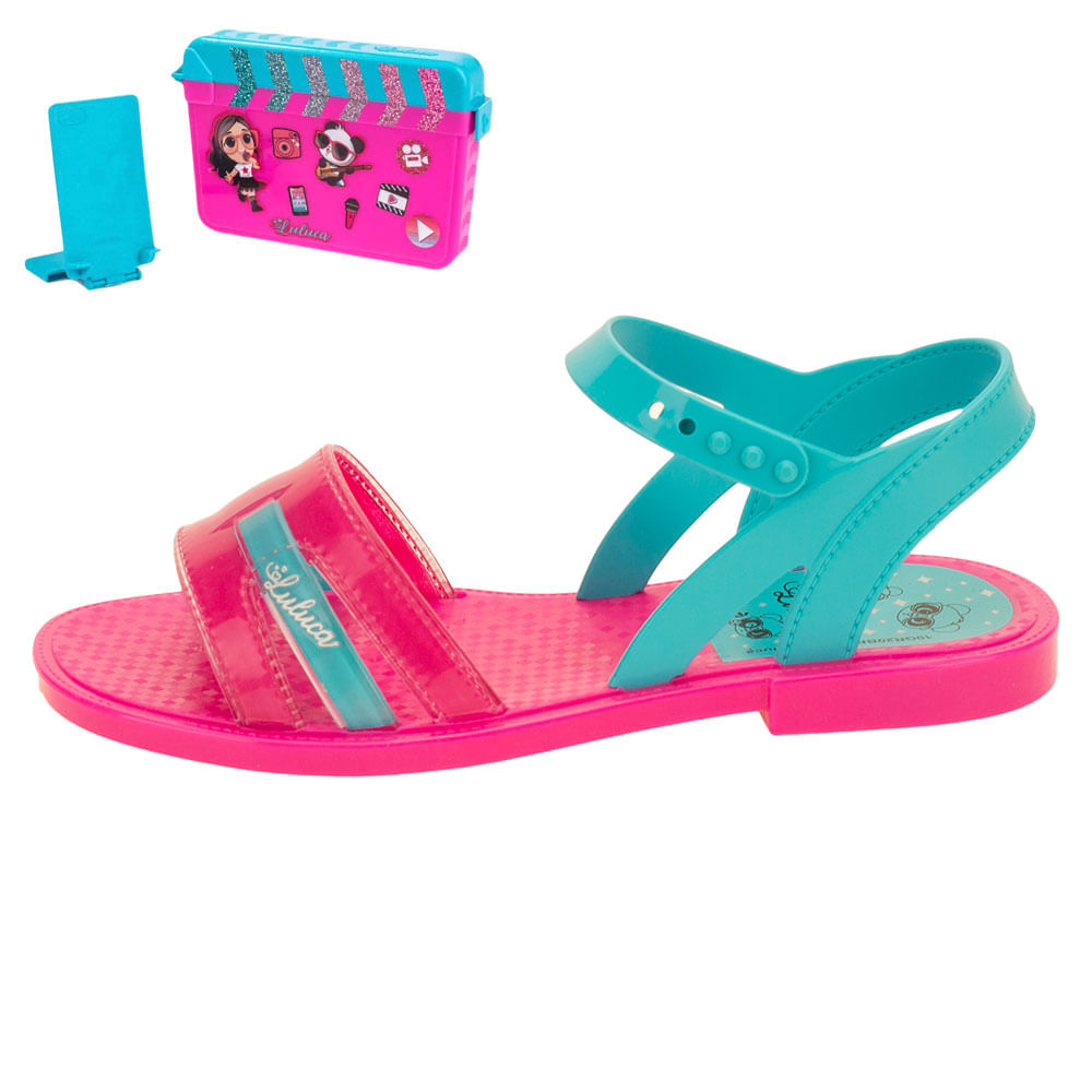 Sandalia Infantil Luluca Lets Go Grendene Kids 22416
