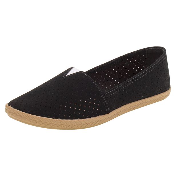 Sapatilha Feminina Alpargata Moleca - 5287200 PRETO 35