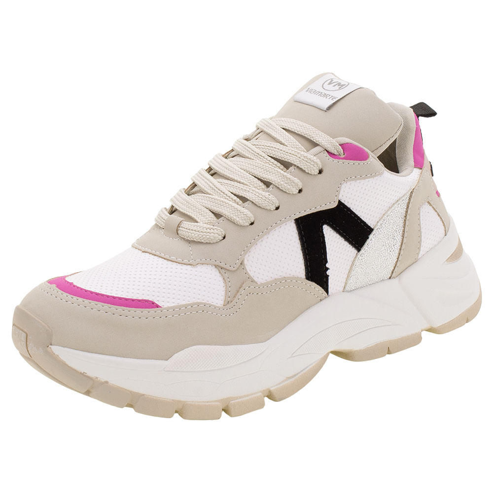 Marte Chunky TÃªnis Via Marte 2019 Tenis Via Marte Chunky Rosa