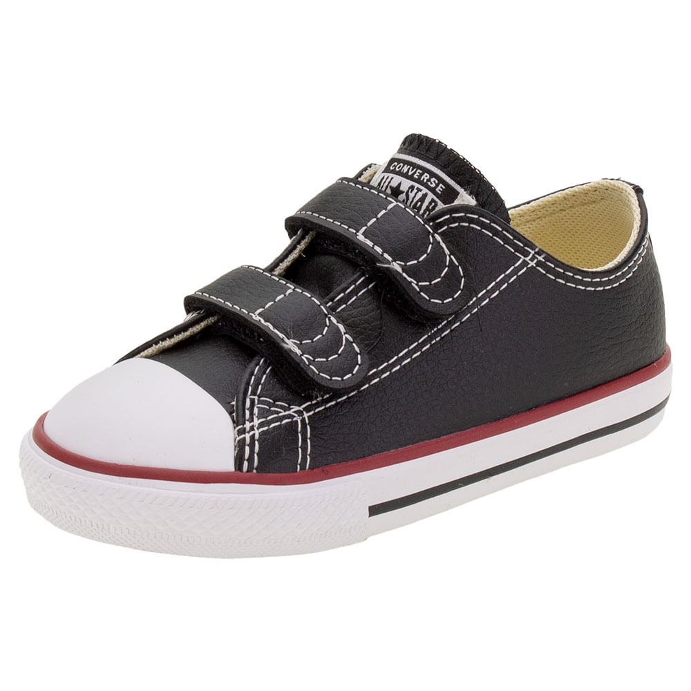 Tenis Infantil All Star Converse CK0418 PRETO cloviscalcados