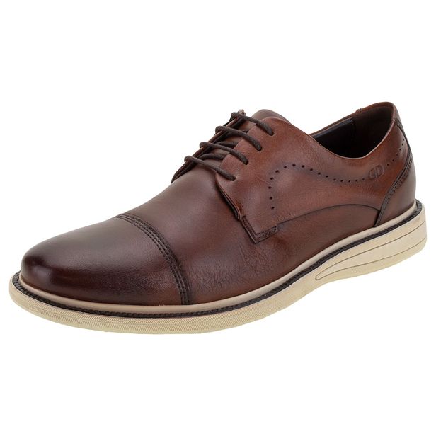 Sapato Masculino Metropolitan Bay Democrata - 273101 CARAMELO 40