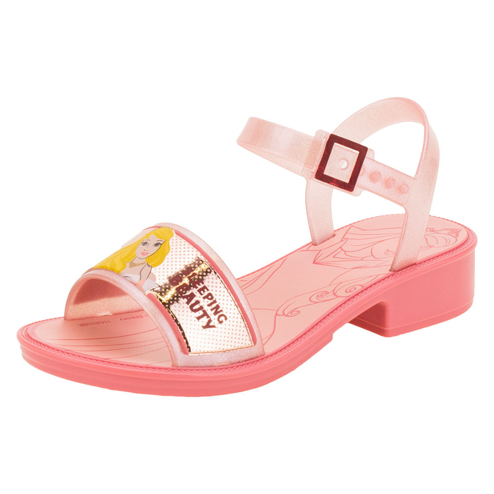 Sandália Infantil Princesas Beautiful Grendene Kids 22396 ROSA 25