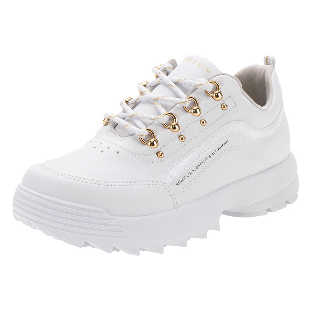 sneakers tenis branco feminino ramarim