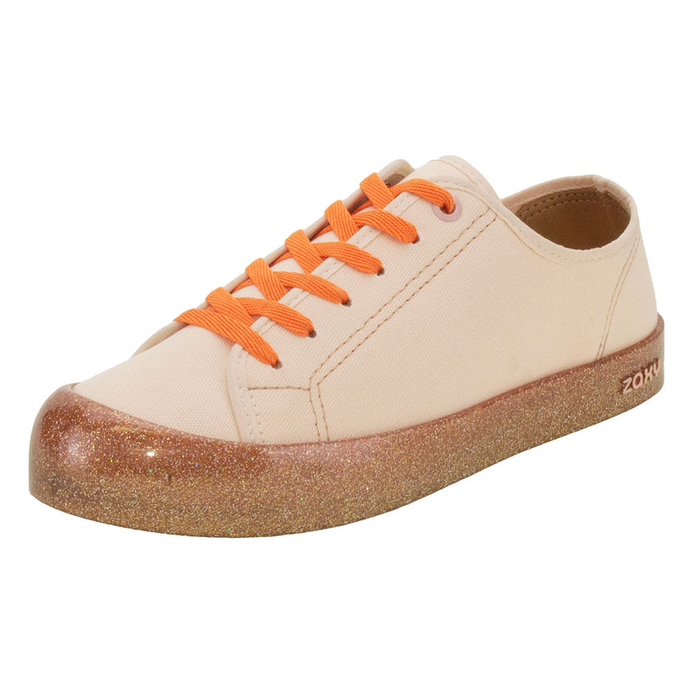 Tênis Feminino Daily Zaxy - 18047 BEGE 01 | Clovis Calçados