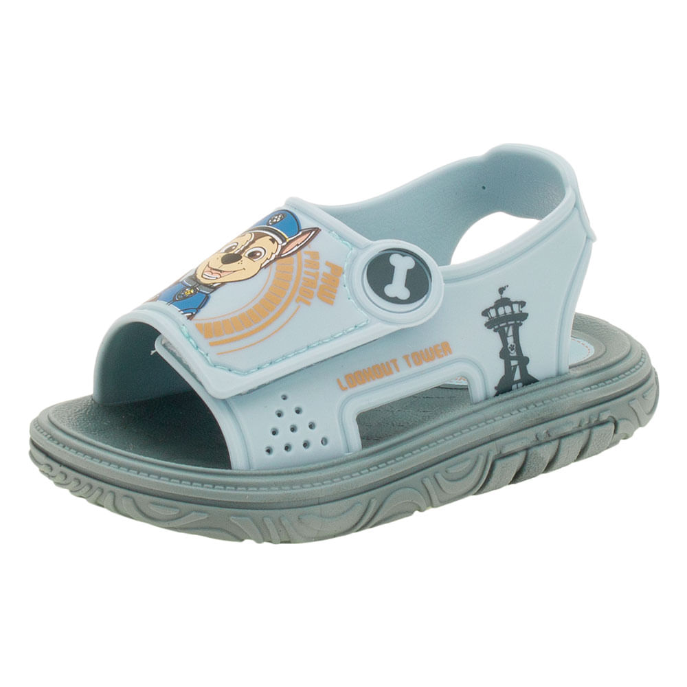 Sandália Lojas Polyelle PromoÃ§Ã£o Sandália Baby Patrulha Canina