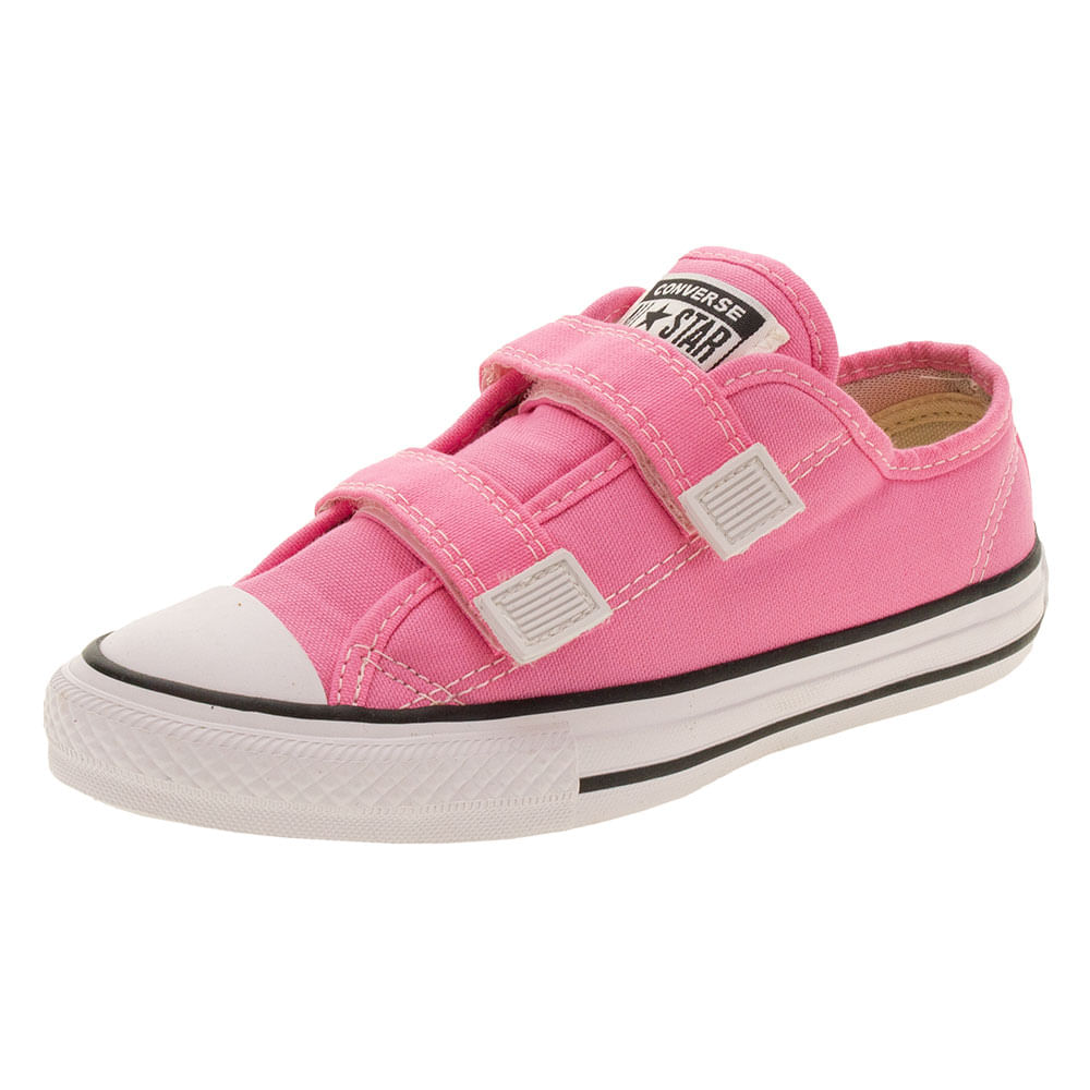 Velcro Tenis Converse All Star Rosa Baby All Star Menina Star