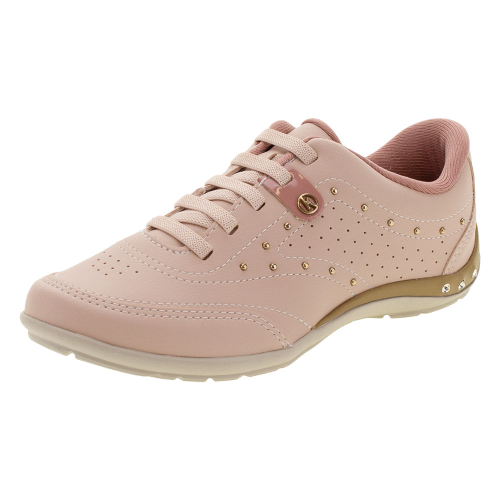 Tênis Kolosh Rosa Tênis Feminino Casual Recortes Ziper Kolosh