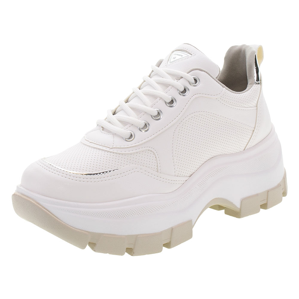 Shoe Chunky Via Marte Tênis Feminino Chunky Via Marte 214331 BRANCO 34