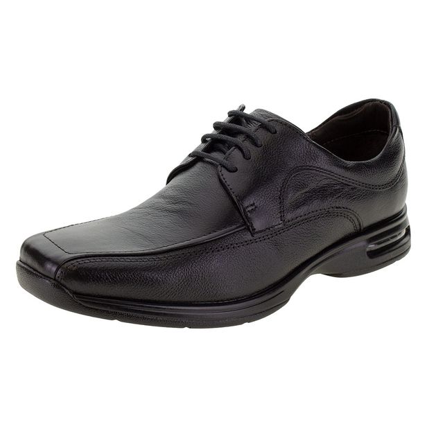Sapato Masculino Social Air Spot Democrata - 448026 PRETO 01 39