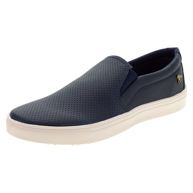 Tênis Masculino Slip On Iate Polo Go - PG200 MARINHO 40